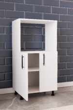 DF15101B Kapaklı Mikro Dalga Dolabı Çok Amaçlı Mutfak Dolabı - Görsel 4