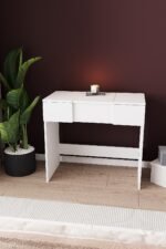 DF02112B Anka Çekmeceli Aynalı Makyaj Masası - Görsel 4