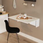 DF01105 Kırma Pratik Duvara Monte Katlanır Masa Mutfak ve Yemek Masası