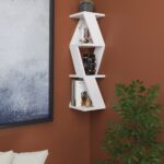 DF05106 Defne Köşe Raf Duvar Rafı Dekoratif Raf