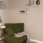 DF05101 3'lü 13x50 Dekoratif Uçan Raf Duvar Rafı