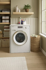 DF03104B Verona Banyo Dolabı Çamaşır Kurutma Makinesi Dolabı Alt Dolap - Görsel 2